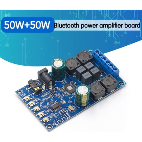 TPA3116 50W+50W 2.0 Audio Wireless Bluetooth Stereo Digital power amplifier Board With Shell