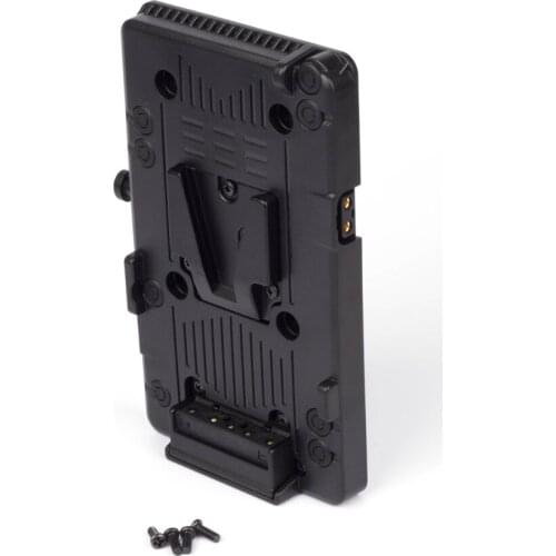 V-mount V-lock Battery Adapter Plate Mount BasePlate fr Signal Transmitter Receiver Recorder Monitor DIY Camera Studio Lighting
