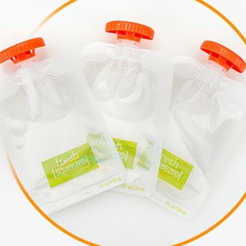 10 Pcs Children Puree Squeezer Home Kitchen Dispenser Accessories Baby Food Fresh Storage Bag Sub-package