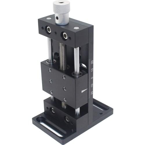 60x40MM Z-axis Manual Column Lifting Platform Laboratory Optical Displacement Platform Stroke 50MM/80MM/120MM Y