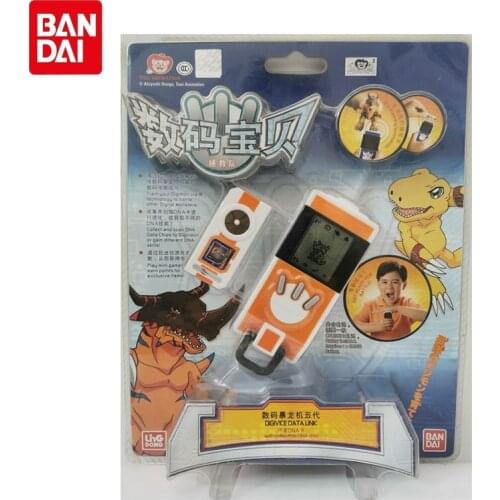 BANDAI Anime Digimon Adventure Agumon Data Squad Digivice The Fifth Generation Game Console Collect Toys and Gifts