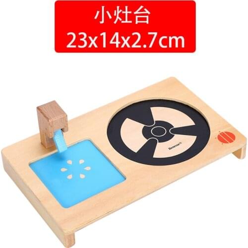 Childrens kitchen play house toys Wooden stoves to train children to imitate hands-on ability girl toy gifts