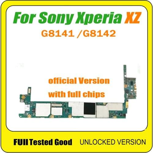 For Sony Ericsson Xperia XZ Premium G8141 G8142 Full Unlocked mainboard unlock Motherboard Android logic board mainboard boards
