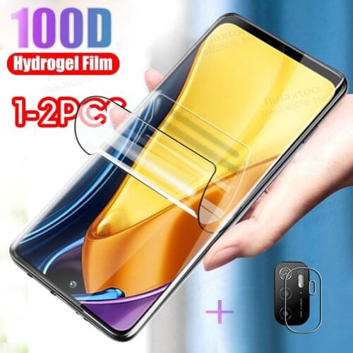 Hydrogel Film For POCO M3 Pro 5G Phone Film Screen Protection Camera glass film For POCO M 3 Pro Global Version 6.5” NFC Protect