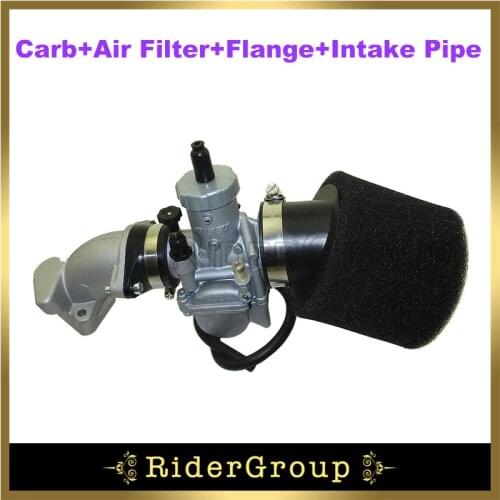 28mm NIBBI PE28 Carburetor+Air Filter+Flange+Intake Pipe Set For Zongshen 190cc Pit Dirt Monkey Bike Parts