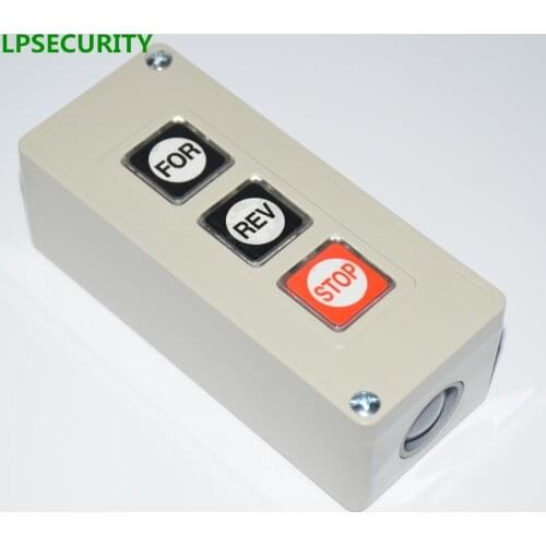 LPSECURITY open stop station exit push button for gate motor opener boom barrier gate