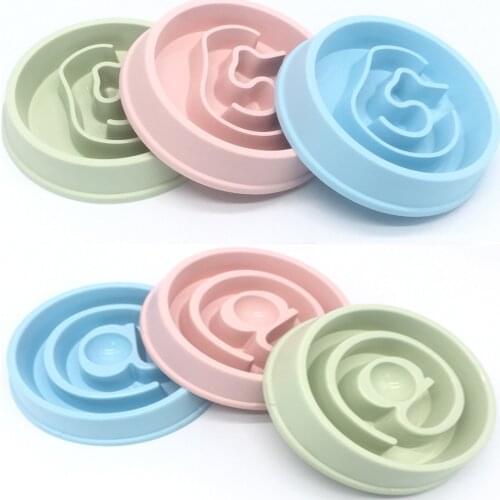 Dog Slow Feeder Bowl Slow Feeder Bath Pet Supplies Pet Accessories Dog Slow Feeder Bowl For Cat Pets Slow Feeder Dog Bowls New