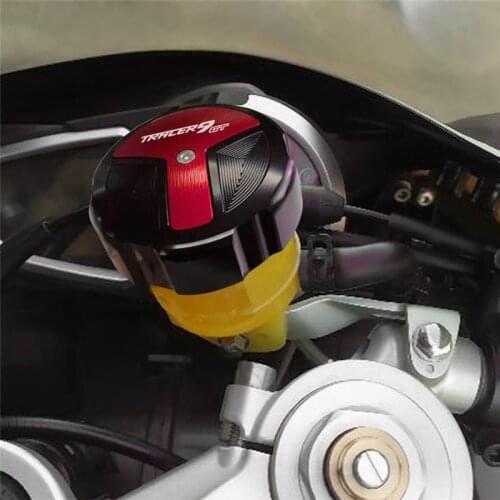 Motorcycle CNC Aluminum Rear & Front Brake Fluid Reservoir Cap Cylinder cover For Yamaha TRACER 9 GT TRACER 9GT TRACER9 2021