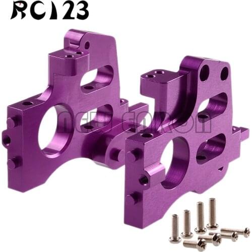 1:8 2P/4P Aluminum Front/Rear Gear Box Bulkhead #85045 Purple Metal FOR HPI SAVAGE 25 SS 4.6 3.5 RS4 3 21TRUCK NEW ENRON