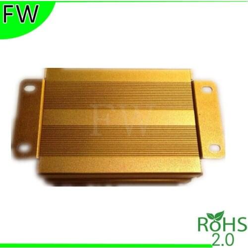 Pcb board aluminum casing aluminum vehicle controller power box controller enclosure 76*35*100mm