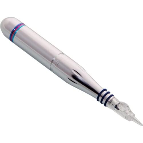 Rotary Permanent Pen Professional Tattoo Machine Gun For Eyebrow Lip EyeLiner Shader Work Suit Tattoo Cartridge Needles