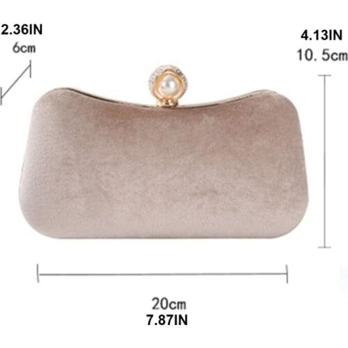 THINKTHENDO Stylish Handbags Evening Party Bridal Clutch Bag Prom Wedding Wallet Purse Womens bag