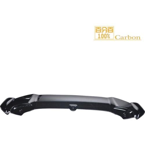 100% Carbon Store Car Exterior Accessories For Livina Abs Primer Black Color Rear Spoiler 2007-2010