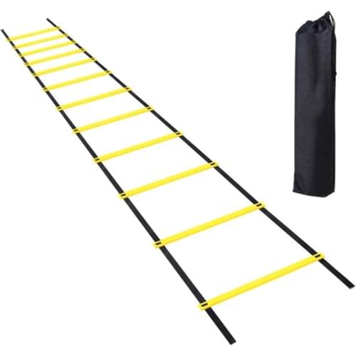 Agility Speed Ladder Stairs Nylon Straps Training Ladders Agile Staircase for Fitness Soccer Football Speed Ladder Equipment