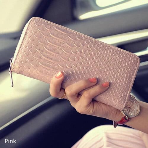 2019 New Fashion leather RUO FEI Women Wallet luxury brand casual PU Wallet Long Ladies Clutch Coin Purse Womens purse