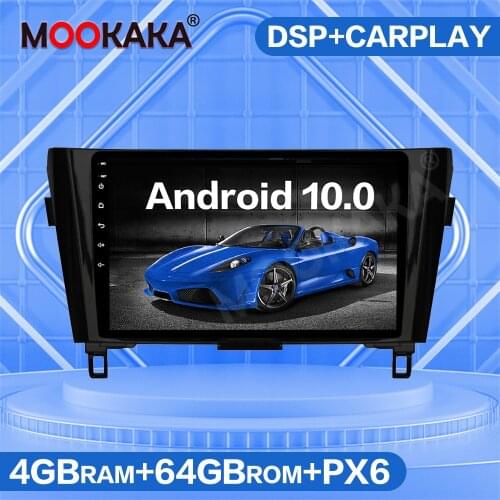 4G SIM LTE Android 10.0 Car GPS Navigation For Nissan Qashqai X-Trail 2013 - 2017 Multimedia Player Auto Radio Stereo Head Unit