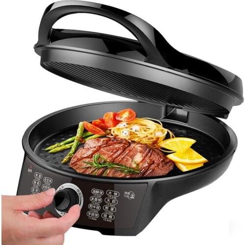 Electric Baking Pan Household Intelligent Double-Sided Heating Electric Cake File New Deepening And Increasing Pancake Pizza Pan