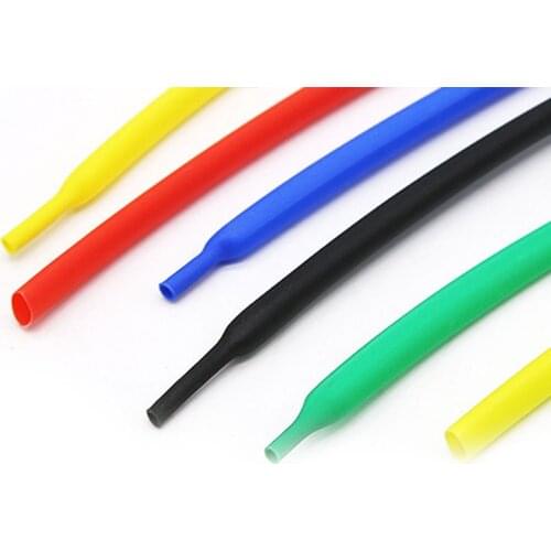 7 Color 18mm/20mm/22mm/25mm/30mm/35mm/40mm/50mm Electronic Heat Shrink Tubing 2:1 Heat Shrinkable Tube 1M