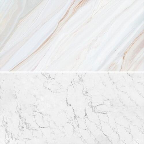 White Marble Photo Studio Backgrounds 57x87cm 2sides PVC Cover Waterproof Paper Backdrops Wood Marble Wall Printing