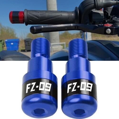 FZ 09 MT 09 Motorcycles Handlebar Grips Plug Slider Handle Bar Ends Cover For YAMAHA FOR YAMAHA MT-09 FZ09 2014-2021 2020 2019
