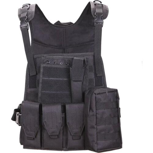 Camouflage amphibious combat waistcoat Multifunctional tactical vest Outdoor CS field equipment about 10 colors