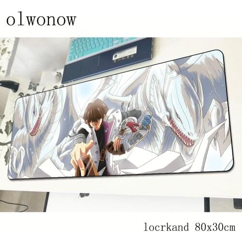 Yu Gi Oh mousepad gamer HD pattern 800x300x3mm gaming mouse pad cool new notebook pc accessories padmouse ergonomic mat