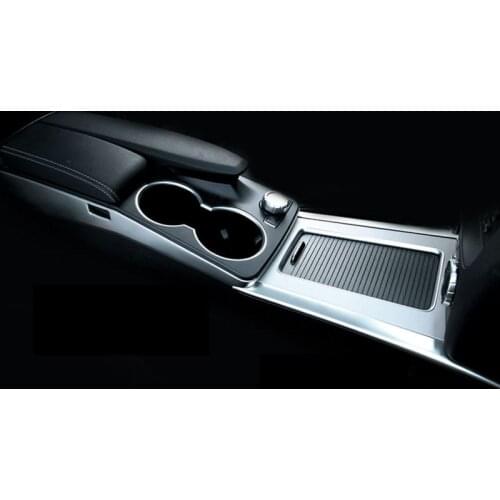 5 Pcs For Mercedes Benz GLK X204 Car Styling Console Panel Car Cover Centrol Panel Sticker Auto Interior Trim Car Accessories