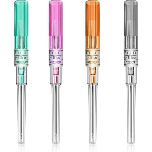 Ear Nose Piercing Needles-50 Pcs 14/16/18/20G Body Piercing Needles IV Catheter Needles Piercing Supplies