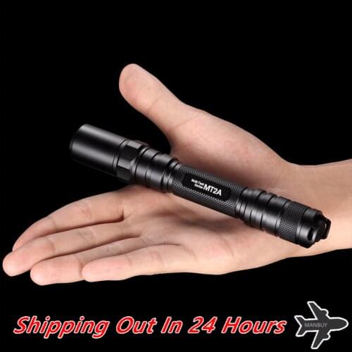 Wholesale Nitecore MT2A CREE XPG R5 LED 345 Lumens Waterproof Flashlight Torches Outdoor Camping Search Tools Portable Lighting