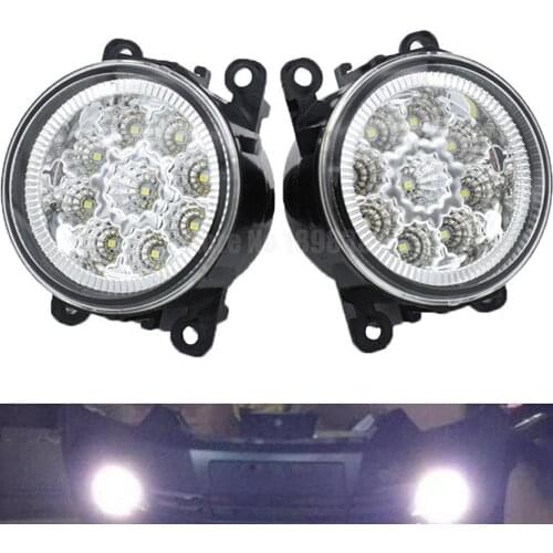 Pair H11/H8 30W LED Car Fog light 9LEDs White Front Bumper Fog lamp assembly for Honda CRV/Civic for Odyssey/Fit