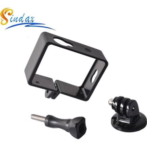 Sindax Action Camera Accessories Protective Frame Mount Housing Case + Mount Adapter for Xiaomi Yi Action Camera Accessories
