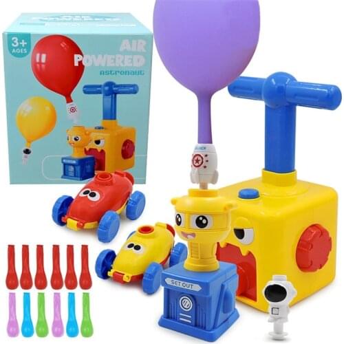 Balloon Powered Cars Balloon Racers Aerodynamic Cars Stem Toys Party Supplies B36E