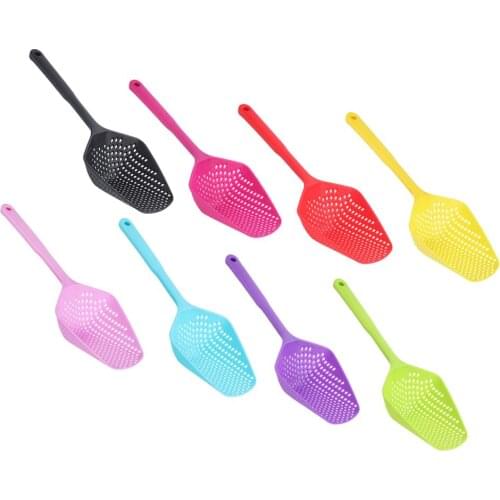 Scoop Colander Strainer Spoon Kitchen Food Drain Shovel Strainers
