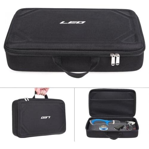 41 x 24 x9cm Portable Fishing Tackle Bag Hard EVA Box Fishing Rod Reel Line Lure Tool Thicken Large Multifunction Storage Case