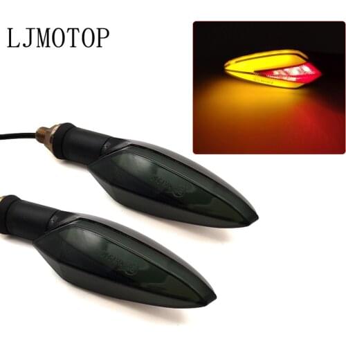 Universal Motorcycle Turn Signal Lights LED Indicators Tail Flashers Lamp For Suzuki GSF600 Bandit GS1000 GS500 GSX1100F Katana