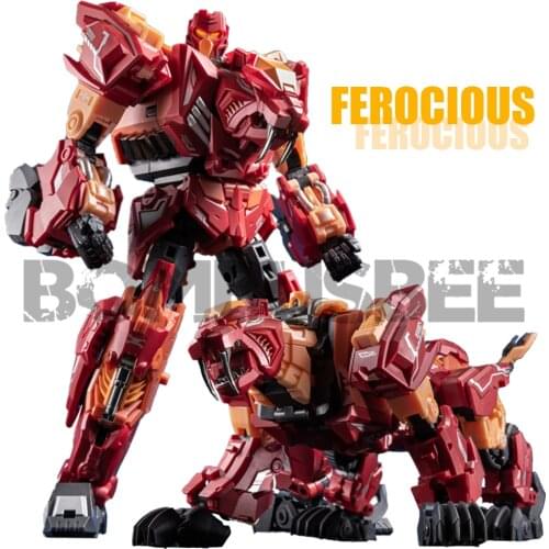 【In Stock】Cang-Toys CT-01 CT-Chiyou-01 Ferocious Rampage Feral Rex Predaking Combiner Action Figure Robot Transformation Toy