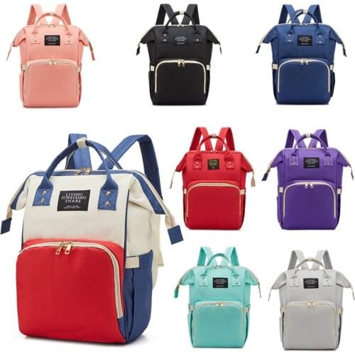 Large-capacity baby backpack mommy mother baby bag multifunctional waterproof light portable