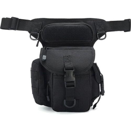 Waterproof waist leg bag Camouflage functional style cycling bag multifunctional moto bike