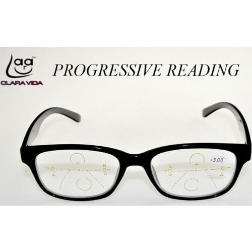 2019 Rushed Lentes De Lectura Reading Glasses Women Men Women Progressive Multifocal Bifocal Reading Glasses + 1+1.5 +2 +2.5 +3