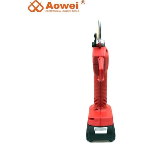 AOWEI 32mm Electric Pruning Scissors Electric Scissors For Pruning With Progressive Cut/Finger Protection/Battery Led On Pruner