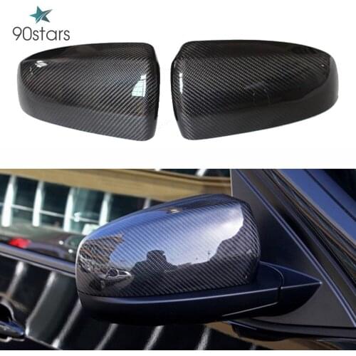 For BMW X5 E70 X6 E71 Carbon Fiber Mirror Cover Rear View caps Replacement & Add on style 2007 2008 2009 2010 2011 2012 2013