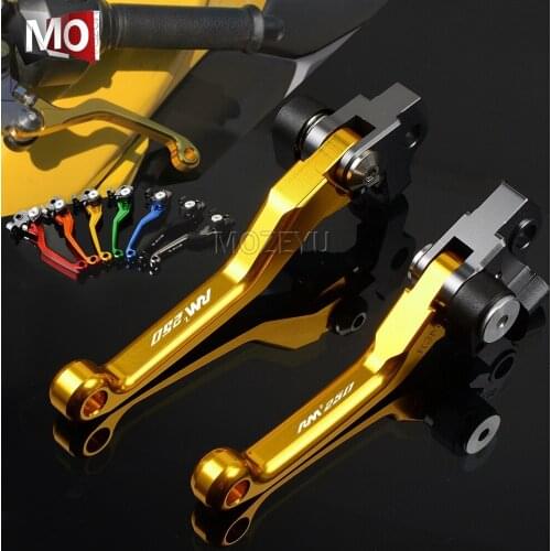 For SUZUKI RMZ250 RMZ 250 2004 2005-2006 2007-2018 2017 2016 2015 Motocross CNC Pivot Brake Clutch Levers Dirt Bike Motorcycle