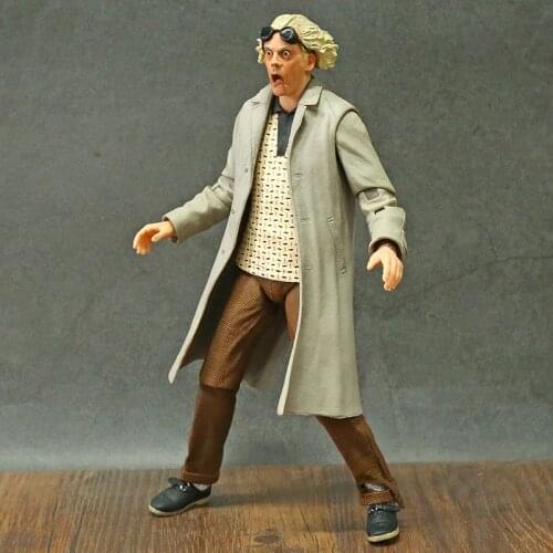 DOC Brown Marty McFly Action Figure Neca Back To The Future II Sports Almanac Biff Tannen Ultimate 1955 The 35th Anniversary