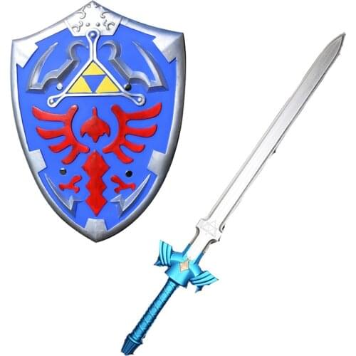 Escudo Del Cielo Link Y Espada Del Cielo 1:1, Arma Cosplay, Juguete Prop
