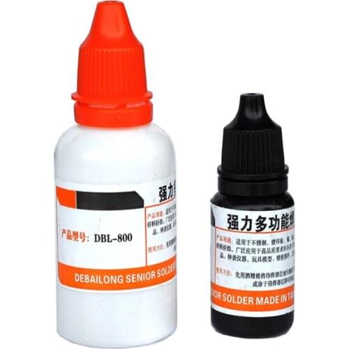 35ml Powerful Rosin Soldering Agent No-clean Flux White Steel Plate Iron Battey
