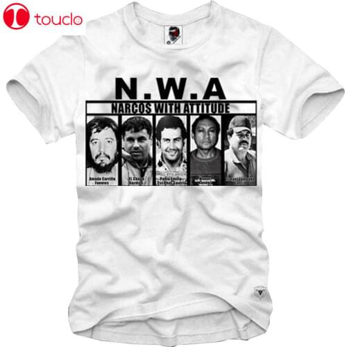 T-Shirt Nwa Narcos Pablo Escobar El Chapo Cocaine Koks