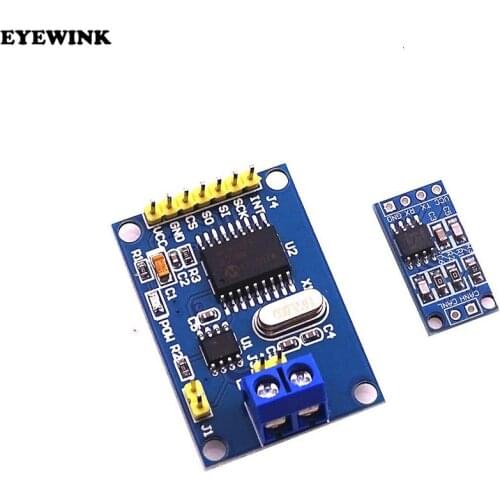 MCP2515 CAN Bus Driver Module Board TJA1050 Receiver SPI For 51 MCU ARM Controller Interface Module For Arduino DIY Kit