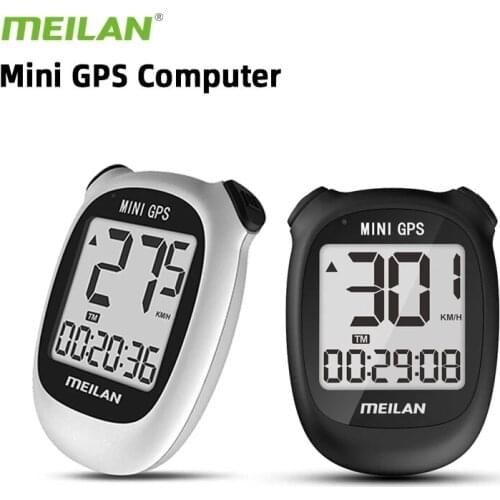 Meilan M3 LCD GPS Speedometer Bicycle Computer peed Altitude Gps Bike DST Ride Time Waterproof Cycling GPS Cyclocomputer