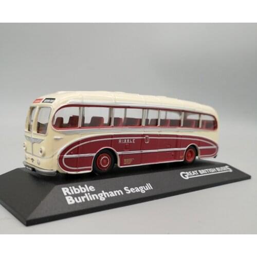 1/76 Alloy Great British Buses Model Toy Car Ribble Burlingham Seagull Bus Collection Toys