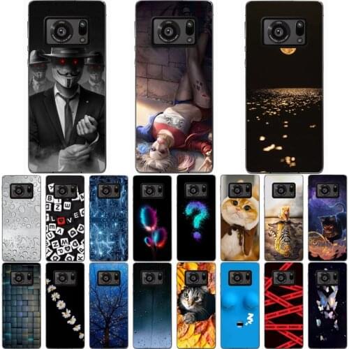 For SHARP AQUOS R6 Case Fashion Silicone Soft TPU Cute Back Cases for Sharp Aquos R6 Phone Cover Funda Coque